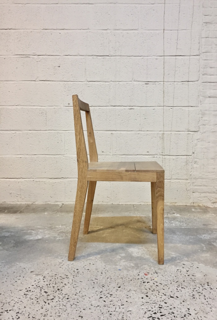 Basic houten stoel - VERKOCHT